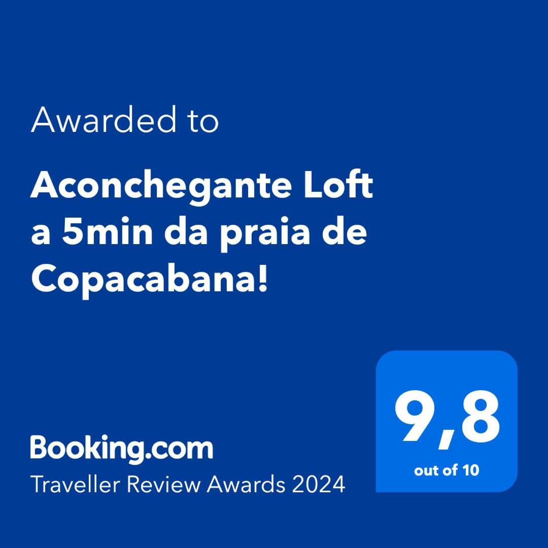 Aconchegante Loft a 5min da praia de Copacabana! Rio de Janeiro Exterior foto